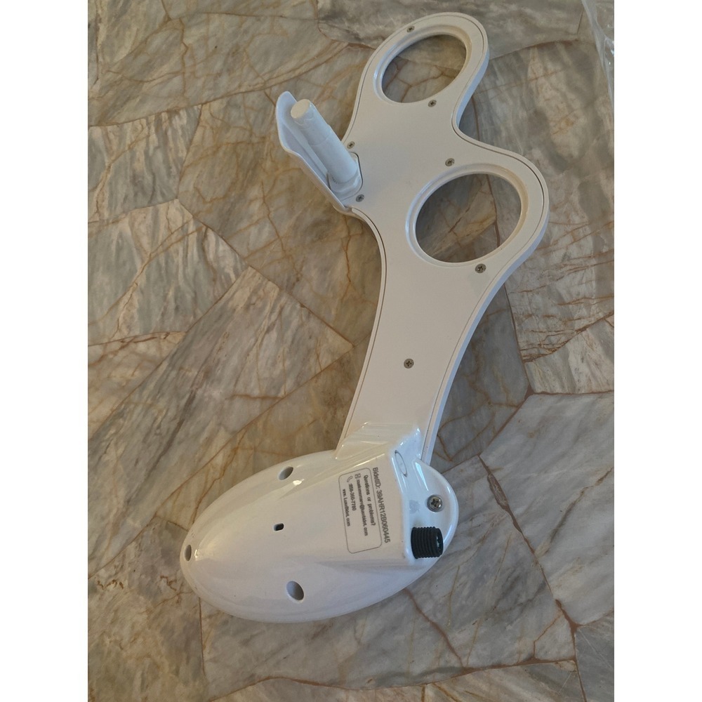Luxe Bidet Neo 120 White Blue Non Electric Mechanical Bidet Toilet Attachment